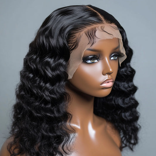 13*4 Wig Lace Frontal Curly